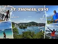 ST Thomas USVI travel vlog Power outages Airbnb Activities Restaurants St John more