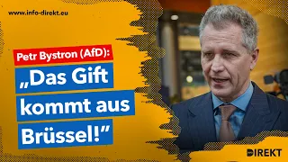 bystron die eu ist das gift aber wir haben jetzt starke verb ndete 