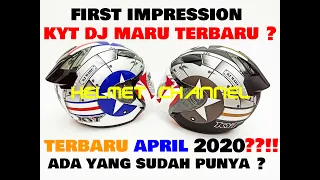 first impression helm kyt dj maru motif terbaru ltd 1 april 2020 u0026 kita bongkar isinya