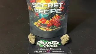 Cloud Ponics THCA Review Secret Recipe LOUD PACK FROM TX DISPENSARY