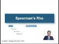 How to perform Spearman s Rho using SPSS