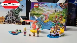 LEGO Friends 41692 Vet Clinic Rescue Helicopter unboxing & build
