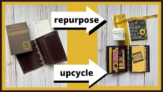 Repurposed Vintage Planner Journal