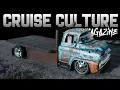 1959 Chevrolet Spartan COE on air ride with custom flat deck and a 12 valve cummins