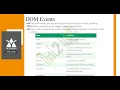 Module 2 Part 3 - DOM Events and DOM Listener Full Stack Development BIS601