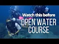 What to Expect from the PADI Open Water Course | Tips for New Divers