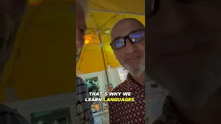 The world is a small place: meeting an old acquaintance on St. Martin