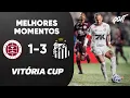 Download Lagu NEYMAR MARCA E SANTOS VENCE DESPORTIVA FERROVIÁRIA NA VITÓRIA CUP | MELHORES MOMENTOS
