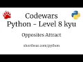 Codewars - Python