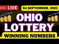 Ohio Evening Lottery Draw Results Sep 04 2023 - Pick 3