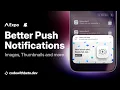 How to Add Rich Push Notifications in Expo iOS Images