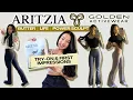 Aritzia Flare Leggings Golden Activewear Try-On First Impressions Butter LIFE PowerSculpt