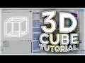 Scratch Tutorial 3D Cube easy and fast