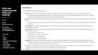 CS50 s Web Programming with Python and JavaScript Project 0