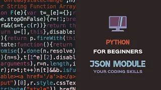 Python json module dump and load methods