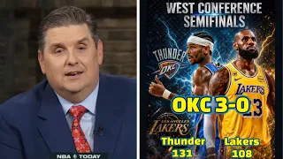 "This series is over!" - ESPN reacts to SGA, Thunder beat Lakers 131-108 to take 3-0 series Lead