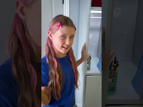 😲🗄️ Messy Locker Makeover—Wait Until You See the Change! #kidsstories