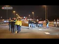Lagu Snelweg dicht na ernstig ongeval; traumahelikopter landt op snelweg