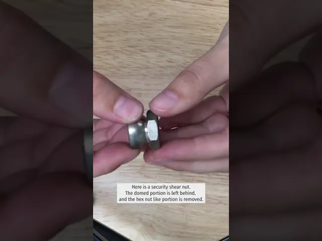 Shear Nut Demo!