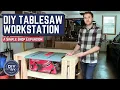 Building a Workbench Around the Craftsman Table Saw