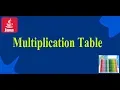 Multiplication table Java GUI Shihab365