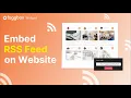 Download Lagu How To Embed RSS Feed On Your Website?