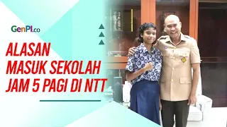 Soal Sekolah Masuk Jam 5 Pagi, Gubernur NTT: Hanya 2 SMA Unggulan