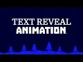 Pure CSS Text Reveal Animation Effect CSS Animation Tutorial
