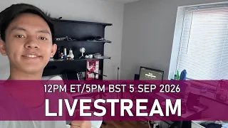 SATURDAY Piano Livestream 5pm (UK) - Stateside