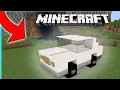 Simple white car - Minecraft tutorial