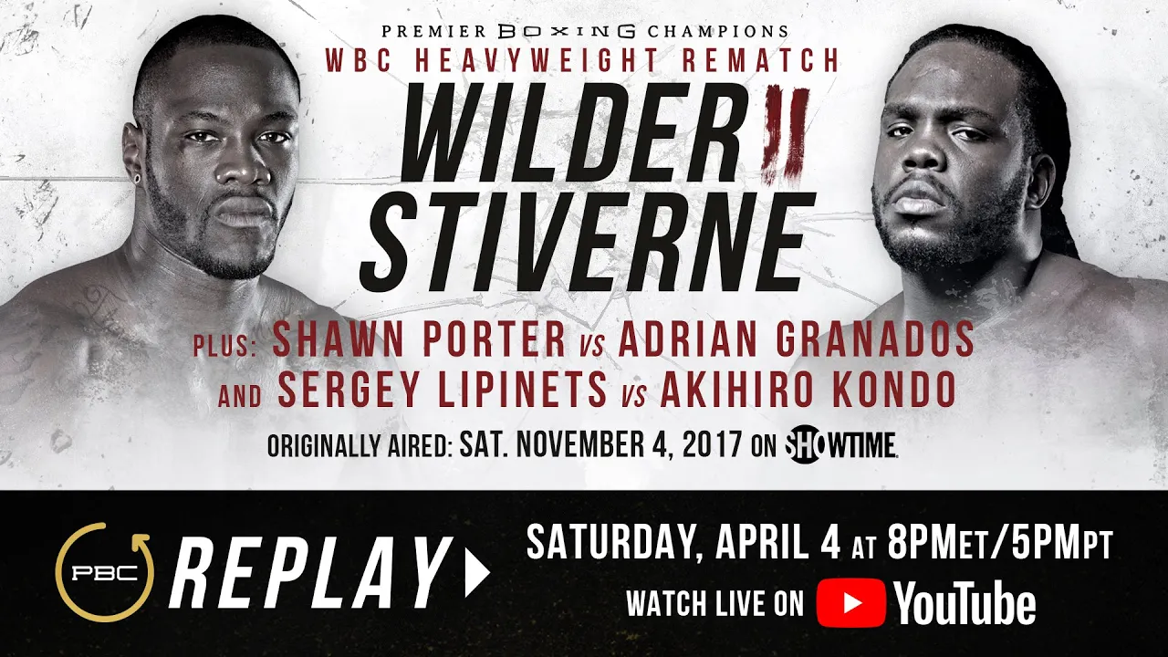 PBC Replay: Deontay Wilder vs Bermane Stiverne 2 | Full Televised Fight Card