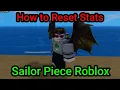 How to Reset Stats Stat Points and Skill Points in Sailor Piece Roblox