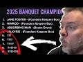 Voorspelling van de BANQUET-kampioenen van 2025