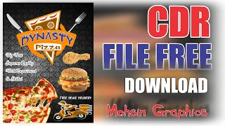 Dynasty Pizza free cdr design free cdr pizza shop to make pizza shop flex design MG