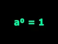 Why a 0 1 Explained under 60s