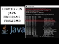 Learn How run Java Programs from the command line in 3 minutes