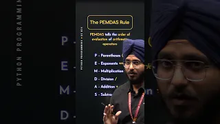 The PEMDAS Rule in Python