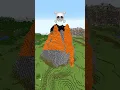 Minecraft Volcano Build Battle - Noob vs Pro vs Hacker vs God