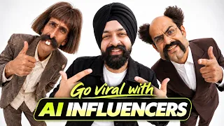 🔥 How to Create VIRAL Weird Face AI Influencers Using AI #AIInfluencer #ai #aivideo