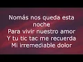 LOS PASTELES VERDES - RELOJ (LETRAS)