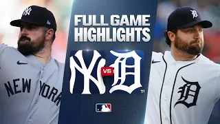 YANKEES vs TIGERS Full Game Highlights 26 MLB Highlights