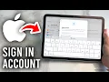How To Sign Into iTunes Account On iPad or iPhone - Tutorial