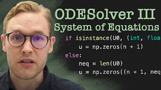 Solving ODEs in Python 3 System of Equations