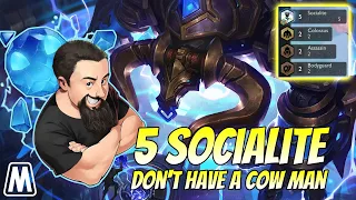 5 Socialite - Don't have a COW man | TFT Neon Nights | Teamfight Tactics