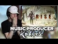 Music Producer Reacts to RISE (ft. The Glitch Mob, Mako, The Word Alive) - League of Legends