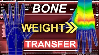 Blender 2 82 Bone Weight Transfer In 20 Seconds