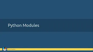 20 - Python Basic Concepts Python Modules In Malayalam