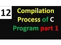 compilation process of c program part 1 tutorial no 12