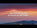 One Direction - Night Changes (Lyrics Video) #lyrics #onedirection #nightchanges