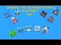 Opening The Ice Monster Pack in Blooket Day 1 Total Bust